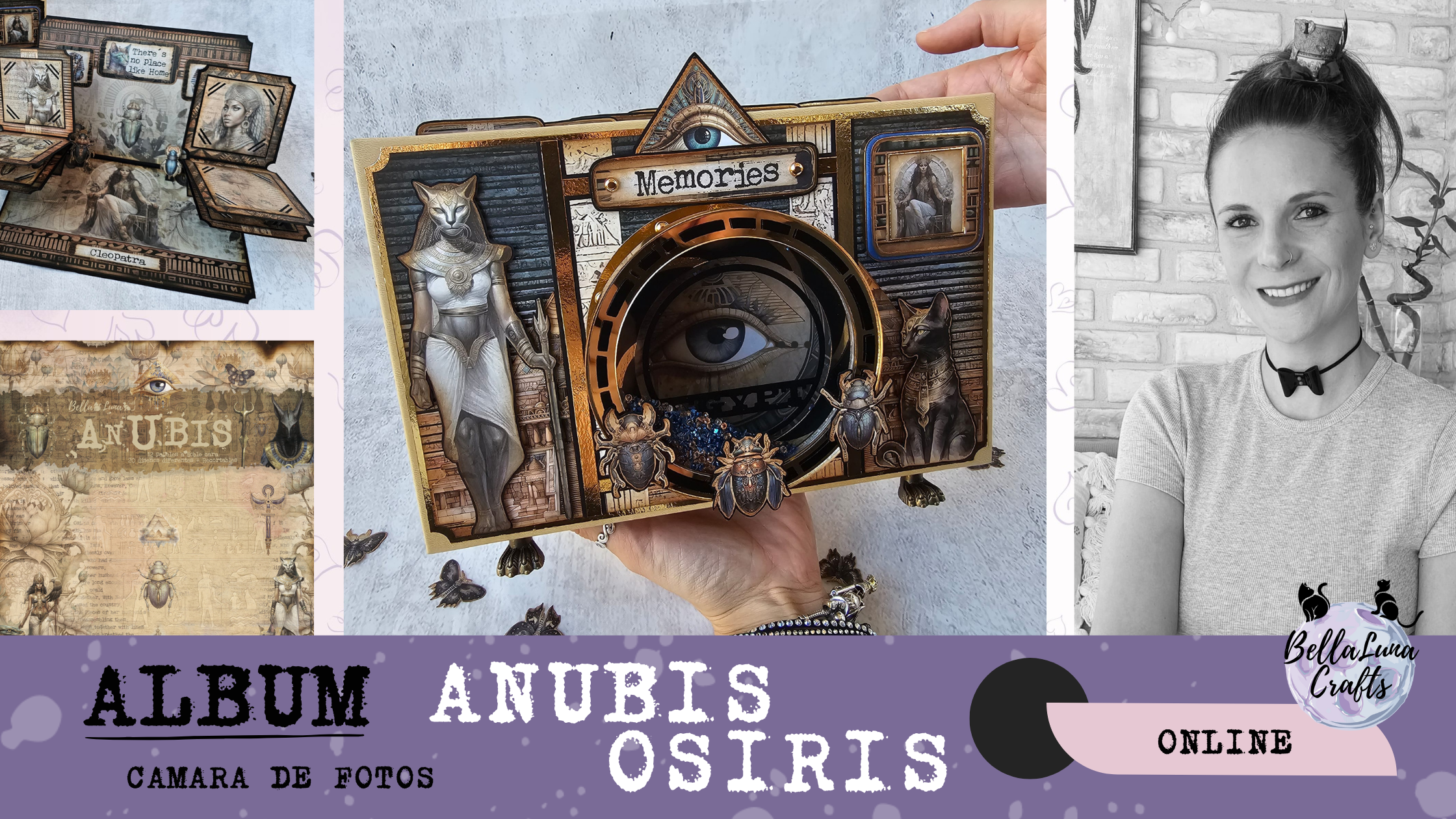 TALLER ONLINE CAMARA DE FOTOS ANUBIS Y OSIRIS