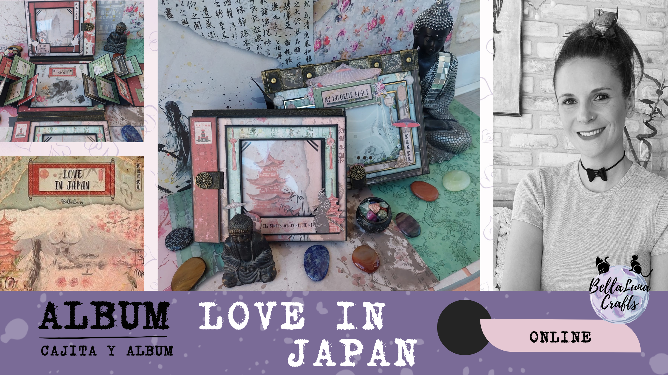 TALLER ONLINE CAJITA Y ALBUM LOVE IN JAPAN