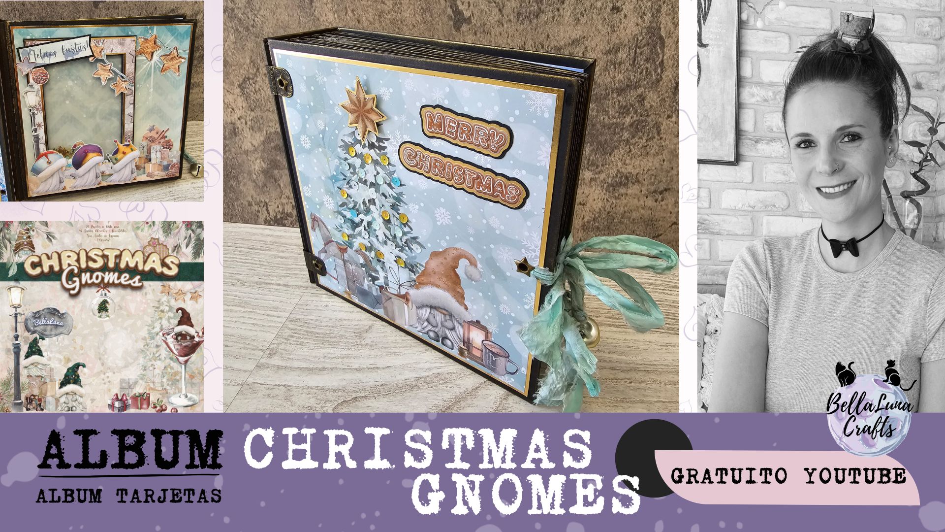 TALLER ONLINE ALBUM CHRISTMAS GNOMES