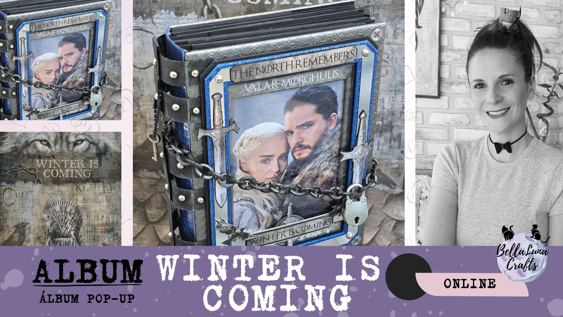 TALLER ONLINE ALBUM THE WINTER IS COMING